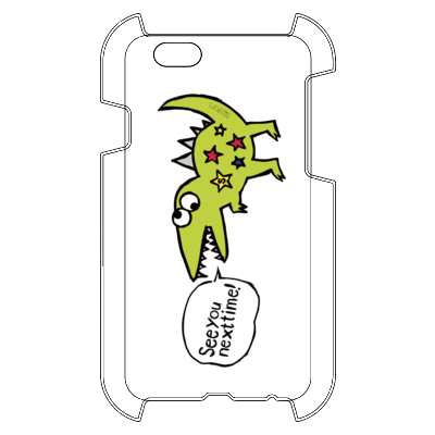 恐竜（グリーン） iPhone 6s/6 ハードカバーケース