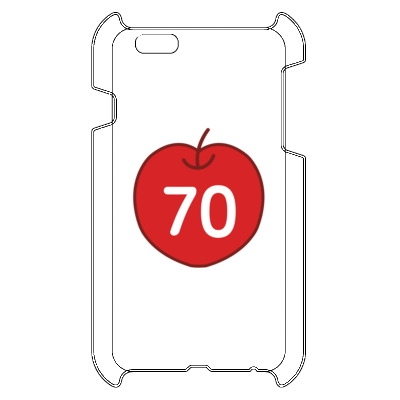 70cleam（iPhone 6s Plus/6 Plus ハードカバーケース）