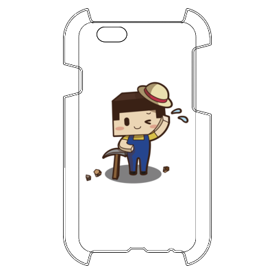 ツルハシたこさん（iPhone 6s/6 ハードカバーケース）