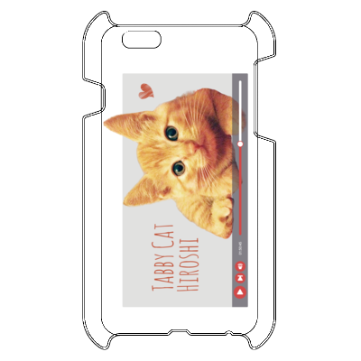 Tabby Cat HIROSHI 3（iPhone 6s Plus/6 Plus ハードカバーケース）