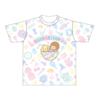 こうじょうちょーのゆめごこちTシャツ【フロントロゴ】 Designed by やまもとしんじ（Sサイズ/ドライTシャツ/前面のみ印刷）