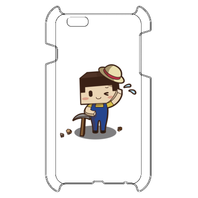 ツルハシたこさん（iPhone 6s Plus/6 Plus ハードカバーケース）