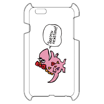 恐竜（ピンク） iPhone 6s Plus/6 Plus ハードカバーケース