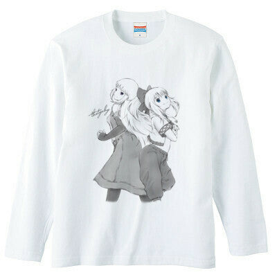 チョビさんのロングTシャツ（ホワイト）