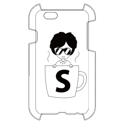 カップ iPhone 6s/6 ハードカバーケース