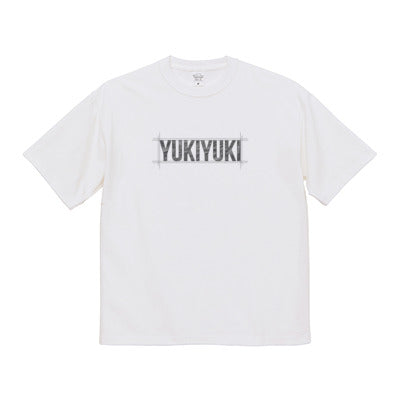 【ゆきゆき】オープニングロゴビッグシルエットTシャツ（ホワイト）
