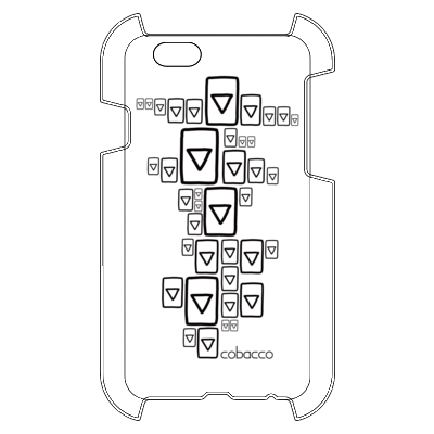 三角マン iPhone 6s/6 ハードカバーケース