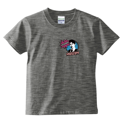 KATSUMATA MUSEUM(ブルーワンポイント) キッズTシャツ