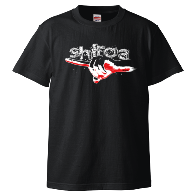 SHIROA Fingertip crash Tシャツ