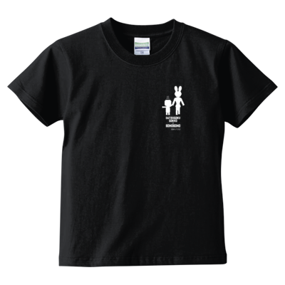 【脱獄ごっこ×ぼのぼのコラボ】Tシャツ(しまわれたぼのぼの) ブラック<キッズ>