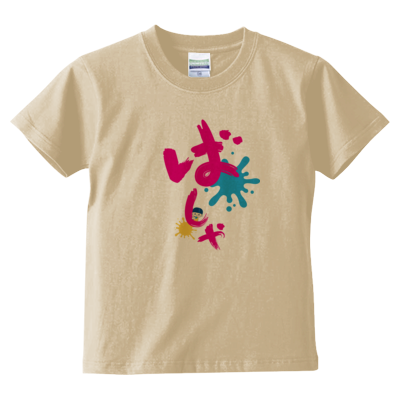 ばしゃTピンク(キッズTシャツ)
