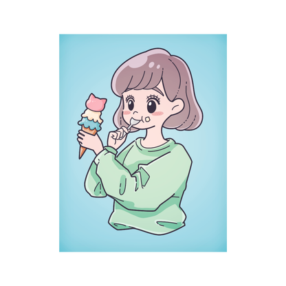 【わさびの食べる音】Tシャツ