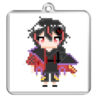ドッド絵キーホルダー