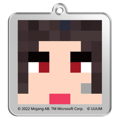 マイクラサンプル_ミナミノツドイアクリルキーホルダー01