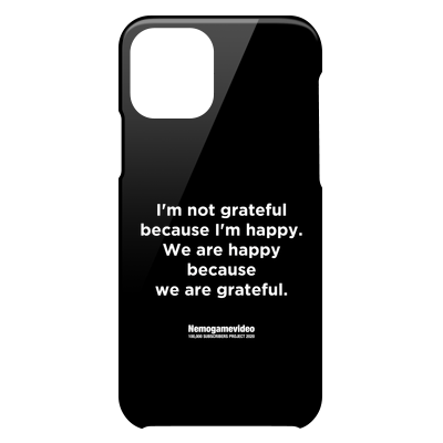［Nemogamevideo］Rare Occurrence iPhone case Black（iPhone 11 Pro）