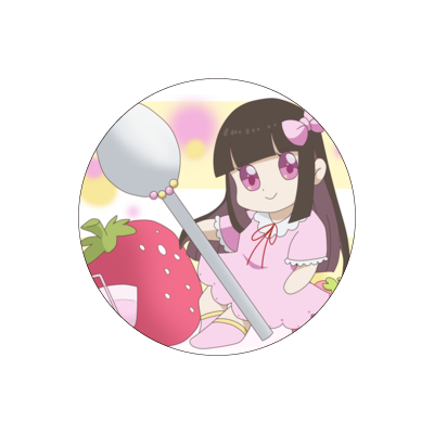 いちごミルクって可愛いよねバッチ 56mm