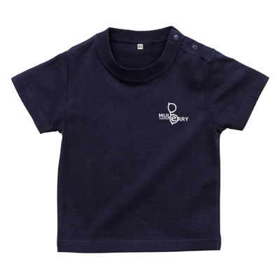 mulberry(英語表記)Tシャツ文字白（ベビーTシャツ）