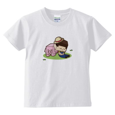 おやすみたこさん（5.6オンス ハイクオリティー Tシャツ<キッズ>）