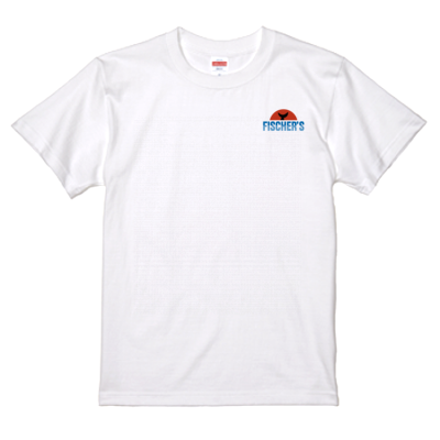 フィッシャーズサンプル 5.6オンス ハイクオリティー Ｔシャツ（ホワイト）_1