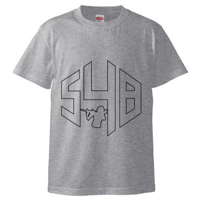 548連合軍Tシャツ　シンプル　カラーパターン①（前面にロゴ、裏面印刷なし）