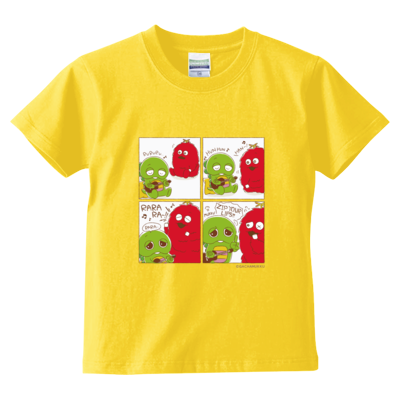 ガチャピン ちゃんねる【公式】キッズTシャツ2020