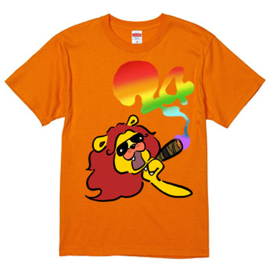出し勝ちライオンくんTシャツCOLOR