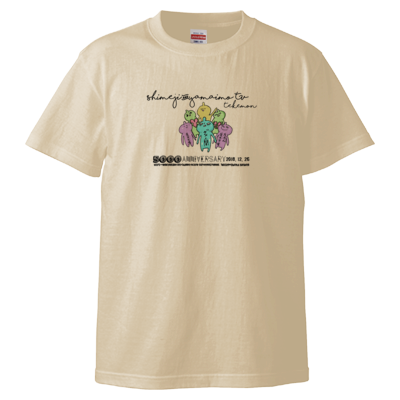 5000人記念Tシャツ
