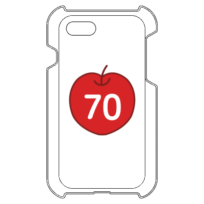 70cleam（iPhone 8/iPhone 7 ハードカバーケース）