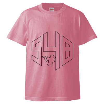 548連合軍Tシャツ　シンプル　カラーパターン①（前面にロゴ、裏面印刷なし）
