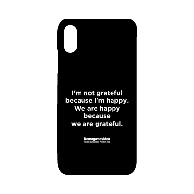 ［Nemogamevideo］Rare Occurrence iPhone case Black（iPhone XR）