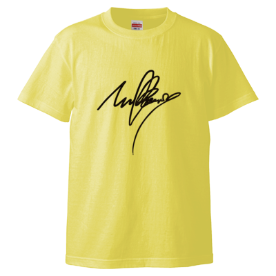 mulberry(サイン)Tシャツ文字黒（Tシャツ）