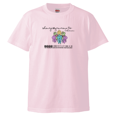 5000人記念Tシャツ