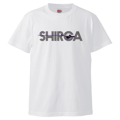 SHIROA Fingertip line Tシャツ