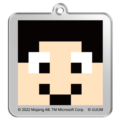 マイクラサンプル_まぐにぃアクリルキーホルダー