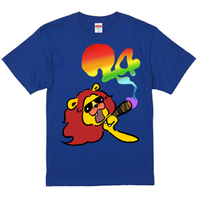 出し勝ちライオンくんTシャツCOLOR