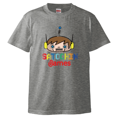 SATOCHIN games（5.6オンス ハイクオリティー Ｔシャツ）