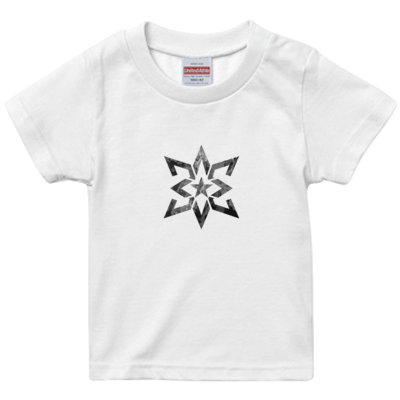 MasuoTVサンプル 5.6オンス ハイクオリティー Tシャツ<キッズ>_モノクロ