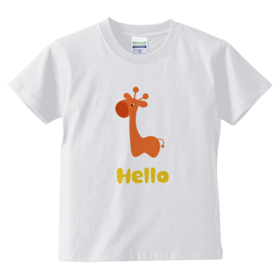 Hello Orange（キッズTシャツ）