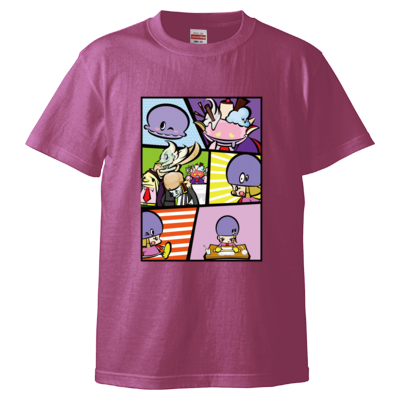 アジーンコミック☆ホワイト(Tシャツ)