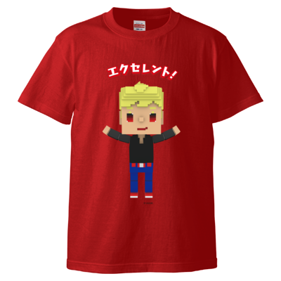 脱獄ごっこサンプル Tシャツ（レッド）