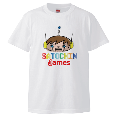 SATOCHIN games（5.6オンス ハイクオリティー Ｔシャツ）