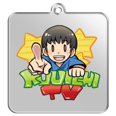 kouichitvサンプル 正方形キーホルダー