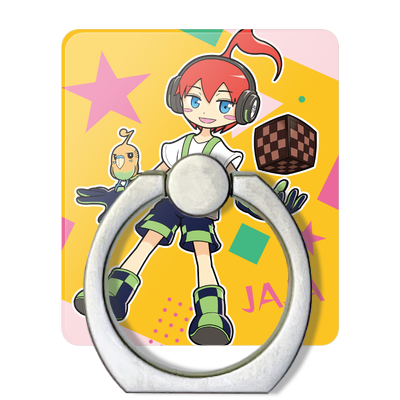 【サンプル発注用】じゃじゃーん菊池GAME air-J スマホリング クリア_1