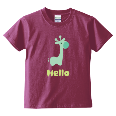 Hello Green（キッズTシャツ）