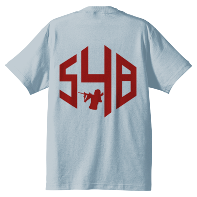548連合軍Tシャツ　カラーパターン①（裏面にロゴ、前面印刷なし）
