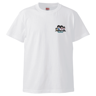 PAPATONオリジナルキャラクターTシャツ (ホワイト)