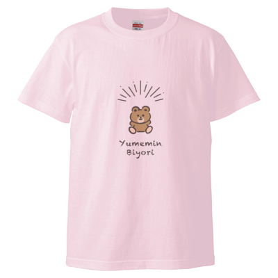 【ゆめみん日和】くまさんTシャツ　大人用