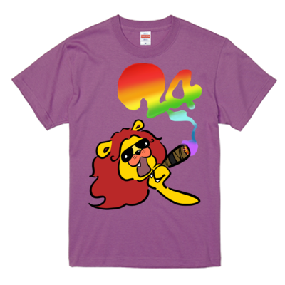 出し勝ちライオンくんTシャツCOLOR