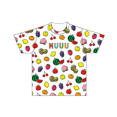 【サンプル58】オールオーバー ドライTシャツ（キッズ）(130)（両面印刷）