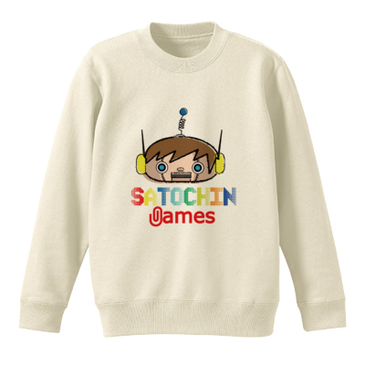 SATOCHIN games（10.0オンス クルーネックスウェット）